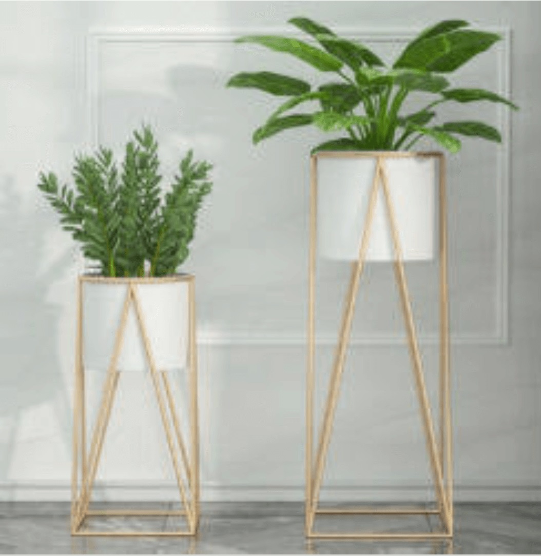 Fancy Metal Floor planters with stand (HSN Code 7323) VandituHub