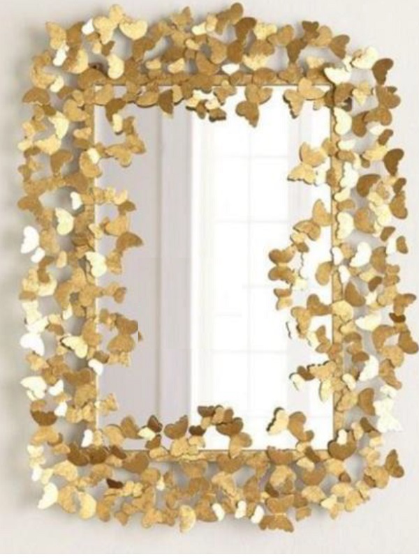 VandituHub Decorative Wall Mirror rectangular with Beautiful Multiple