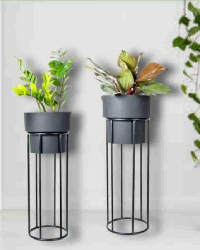 Silver Planters set of 2 (HSN Code 7323) VandituHub
